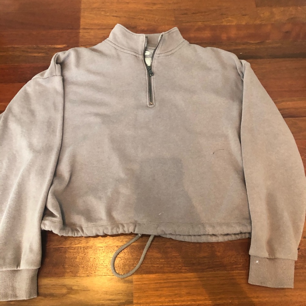 AE quarter zip sweater
